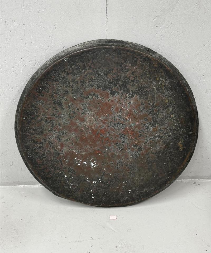 Antiikkinen tarjotin 62cm metalli 1700/1800 luku