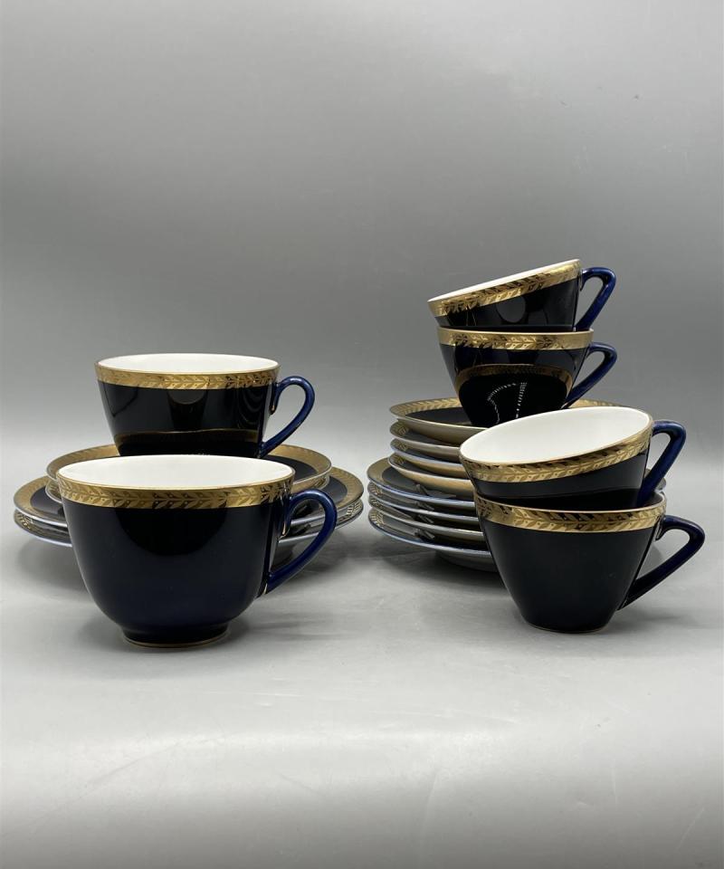 Lomonosov kahvikupit 6kpl (4+2)