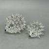 Swarovski kristalli siili figuuri 2kpl