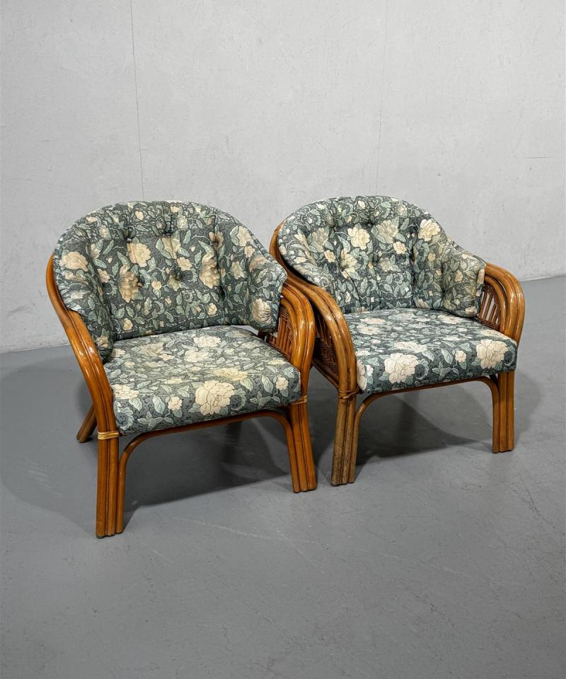 Rottinki nojatuolit (2 kpl)