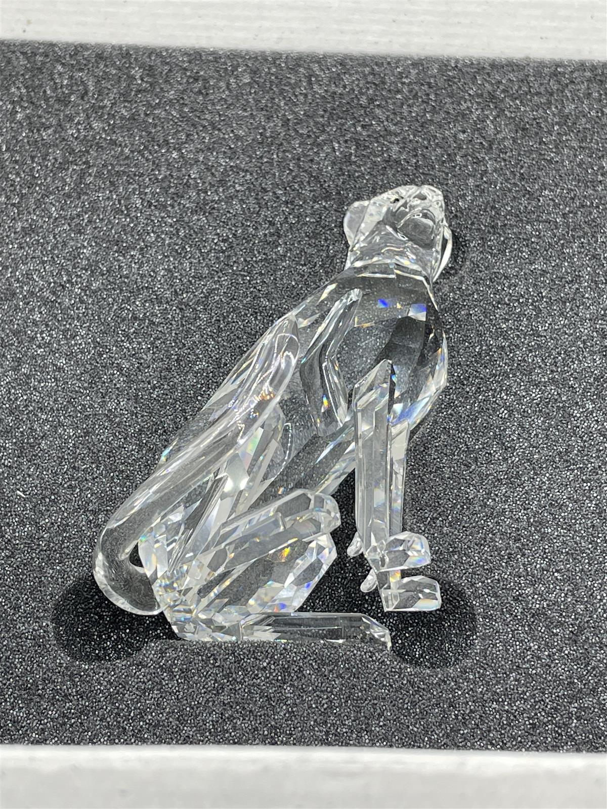 Swarovski kristalli Gepardi figuuri
