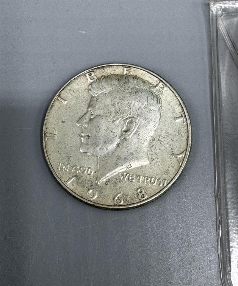 1968 Hopea 0.5 dollari JFK