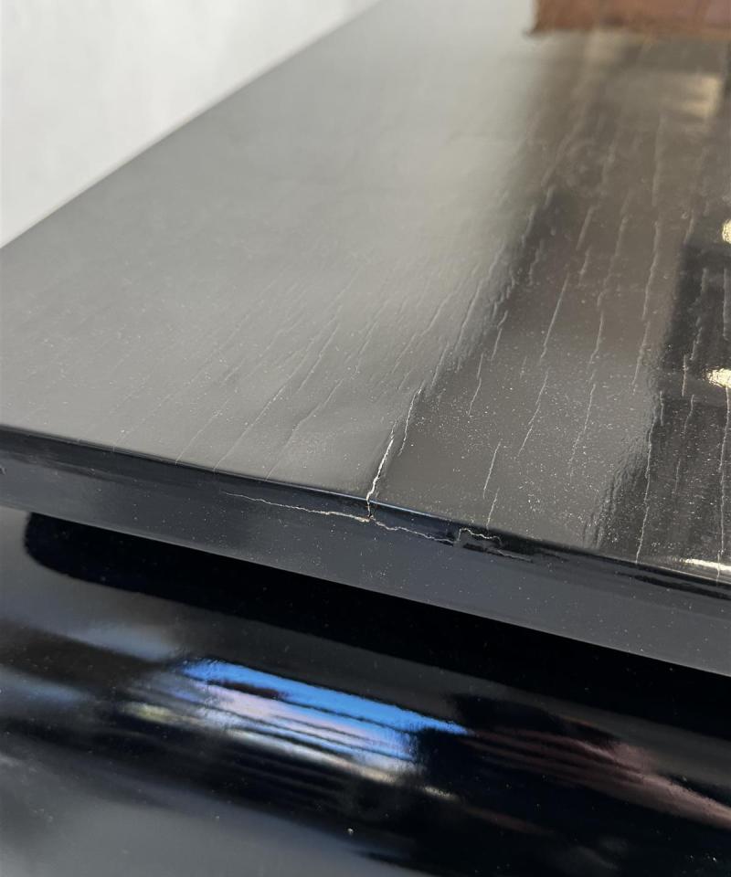 Funkkis kirjoituspöytä 160x80 pianomusta