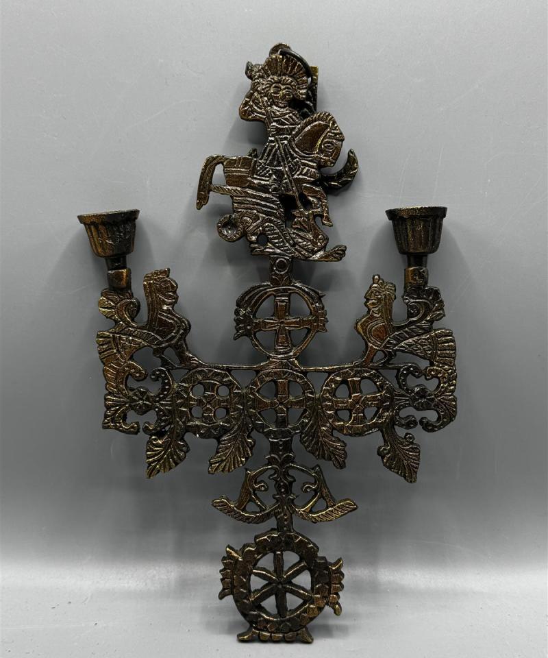 Vintage roikkuva kynttilänjalka