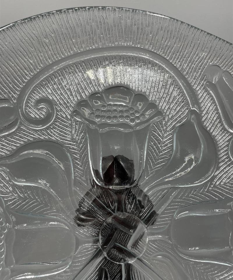 Riihimäen lasi Julia tarjoilulautanen 35cm