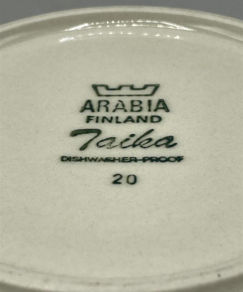 Arabia Taika mustikka kahvikupit 5kpl, Inkeri Seppälä