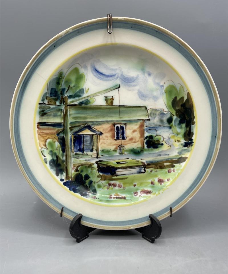 Arabia käsinmaalattu seinälautanen