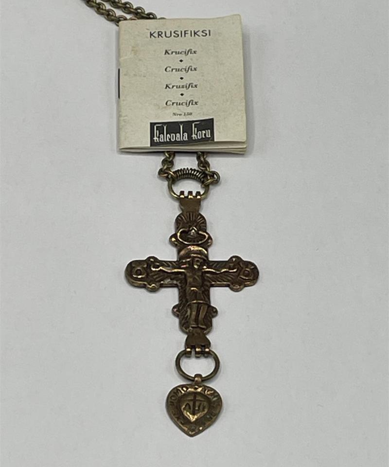 Kalevala Koru Räisälän pronssi krusifiksi