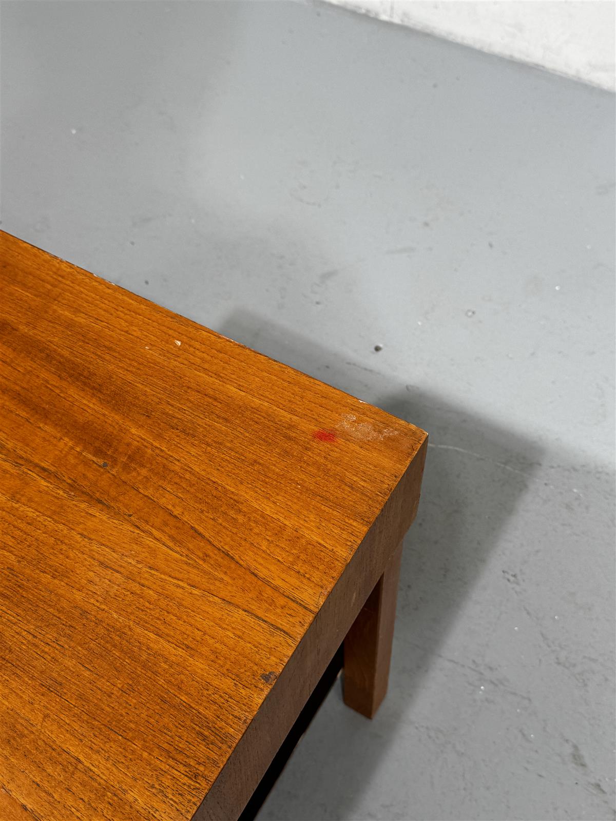 Retro puhelinpenkki teak