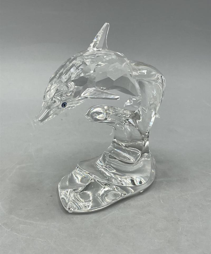 Swarovski kristalli delfiini figuuri