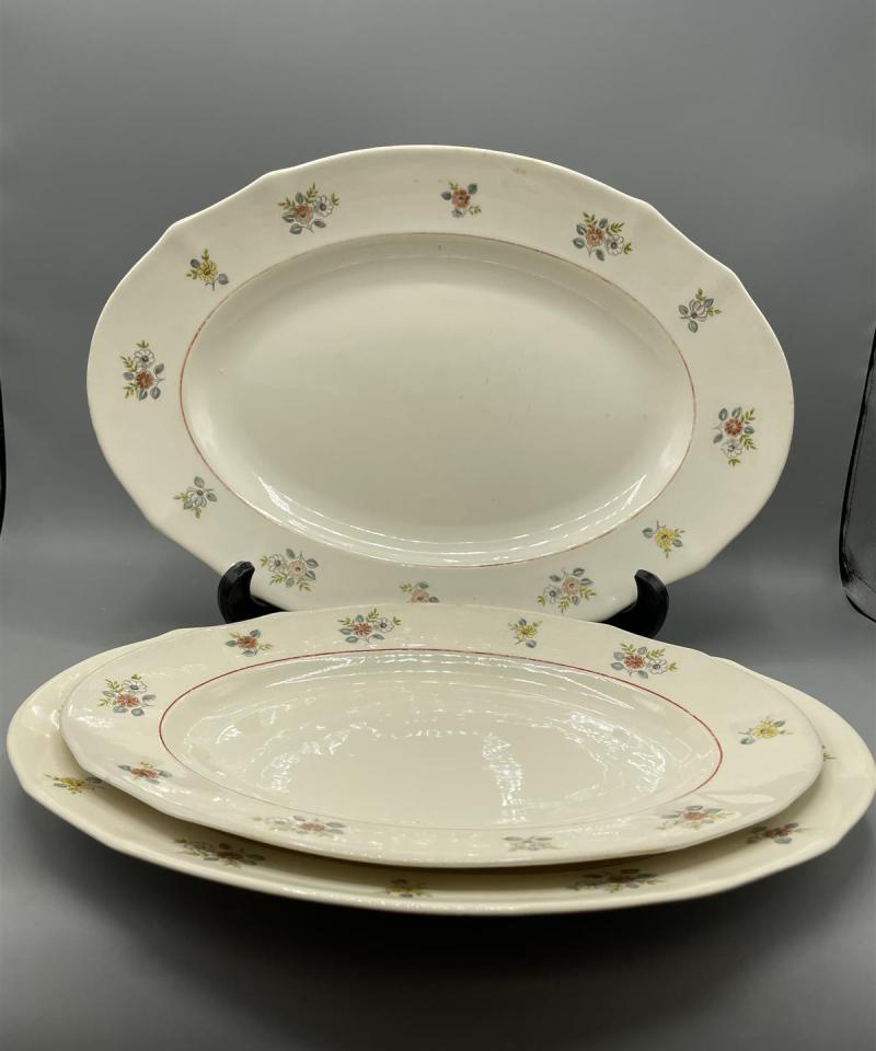 Arabia Sirkka tarjoiluvati 3kpl II-laatu