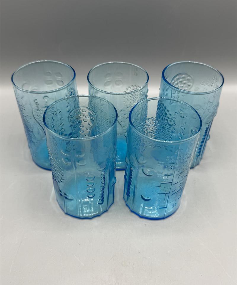 Nuutajärven lasi Flora juomalasi (5kpl) Oiva Toikka