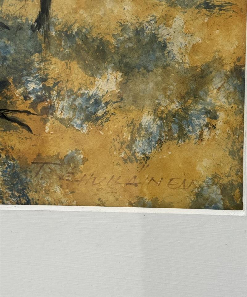 Taulu vesiväri Vehviläinen