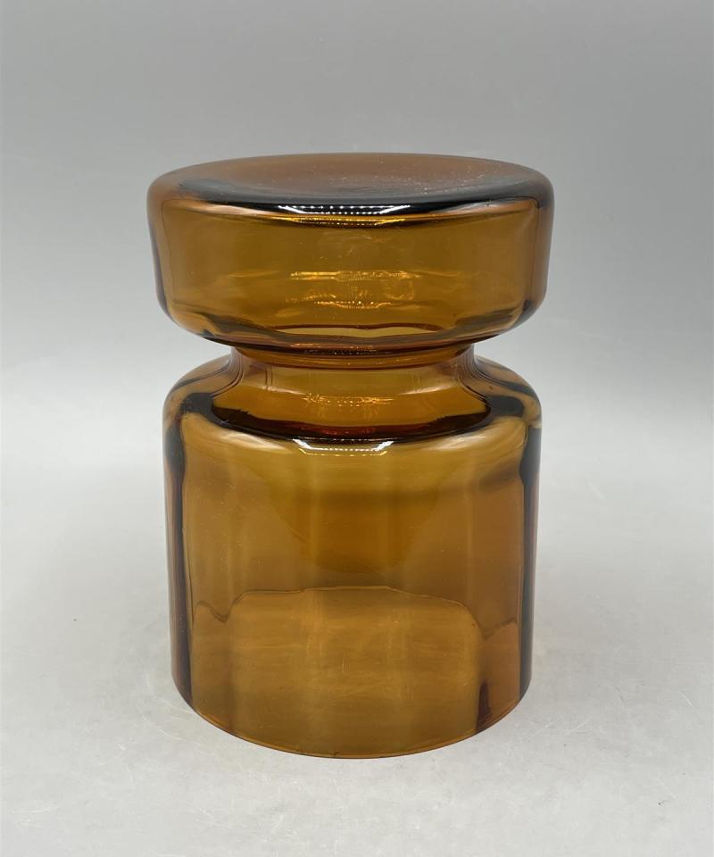 Kumela ruskea maljakko