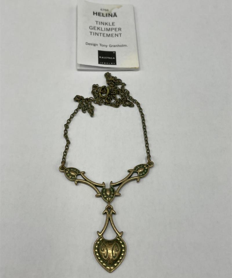 Kalevala Koru Helinä pronssi kaulakoru