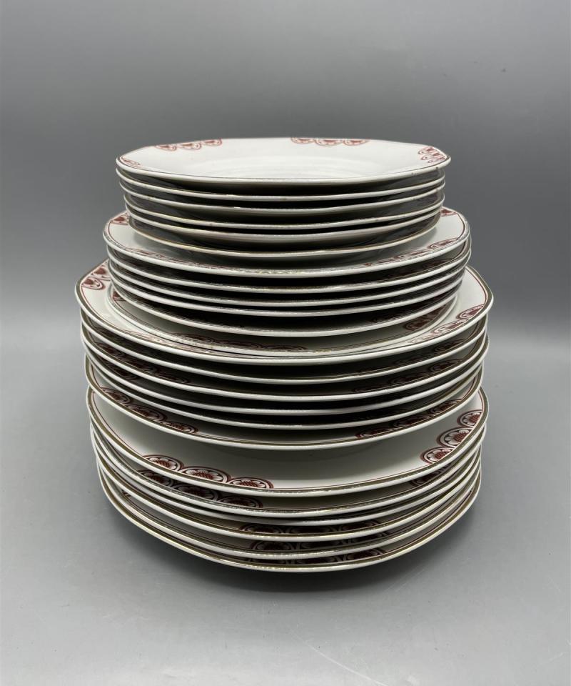 Arabia Diamant Timo lautaset 24kpl, piippuleima