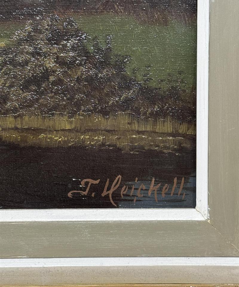 Taulu öljyväri maisema Torsten Heickell