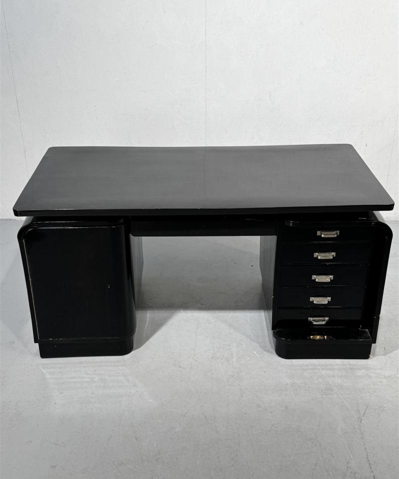 Funkkis kirjoituspöytä 160x80 pianomusta