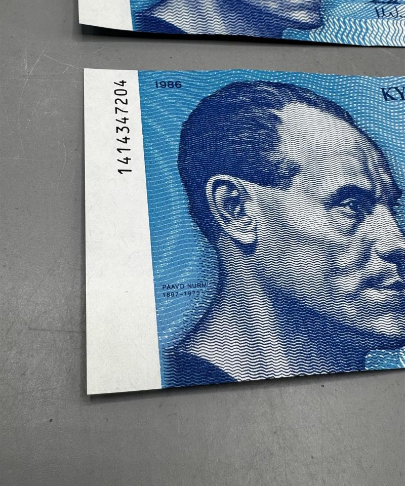 Suomen markka setelit setti