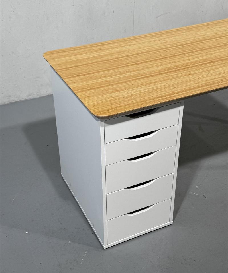 Ikea Anfallare / Alex työpöytä 140x65