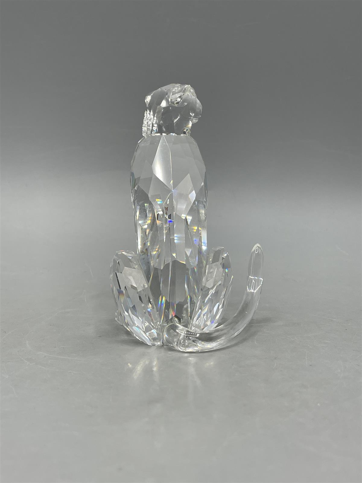 Swarovski kristalli Gepardi figuuri