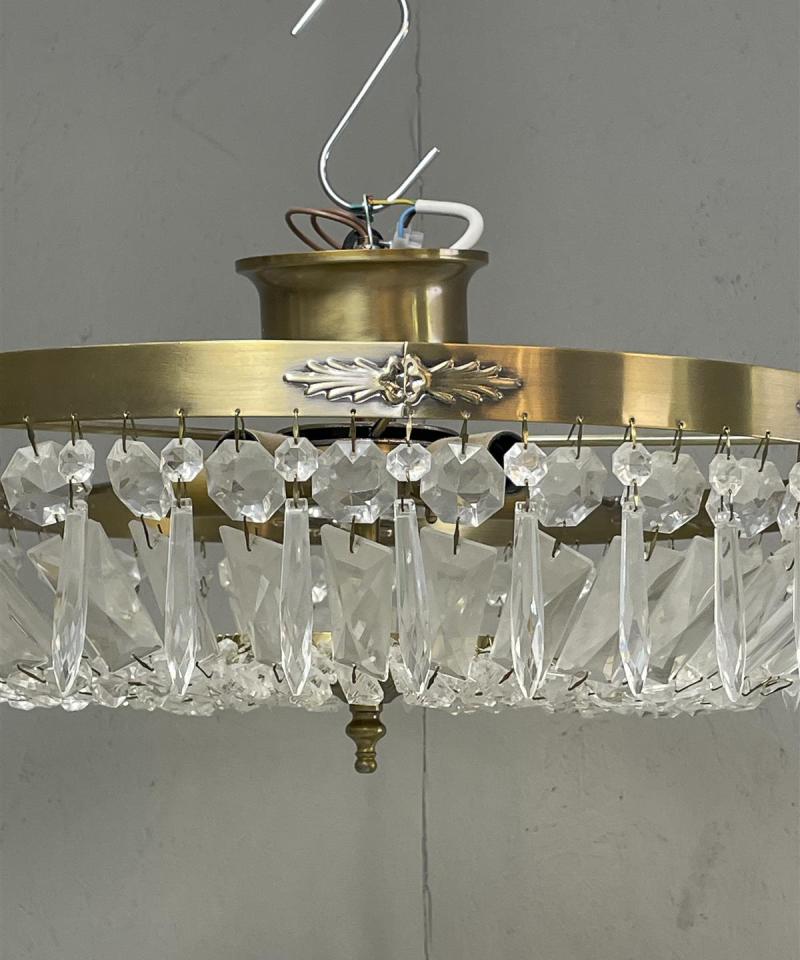 L-team kattokruunu metallirunko 5-valopistettä