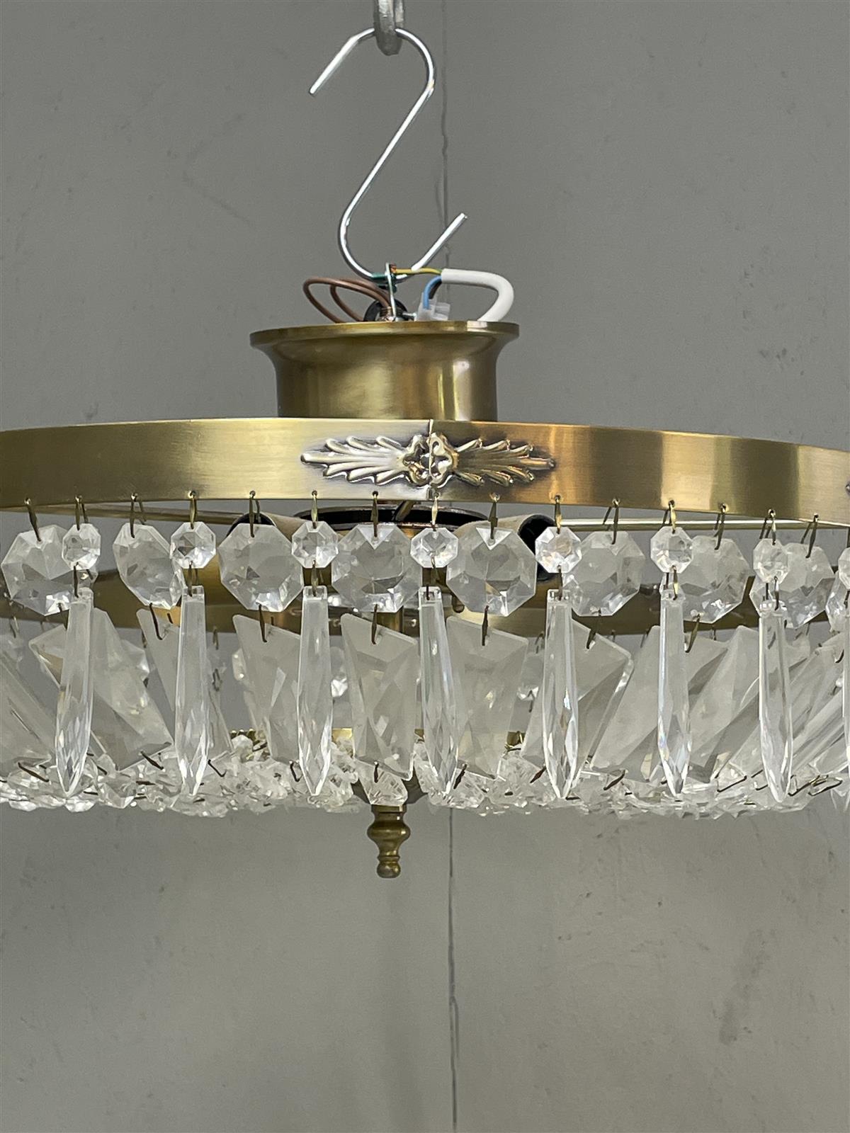 L-team kattokruunu metallirunko 5-valopistettä