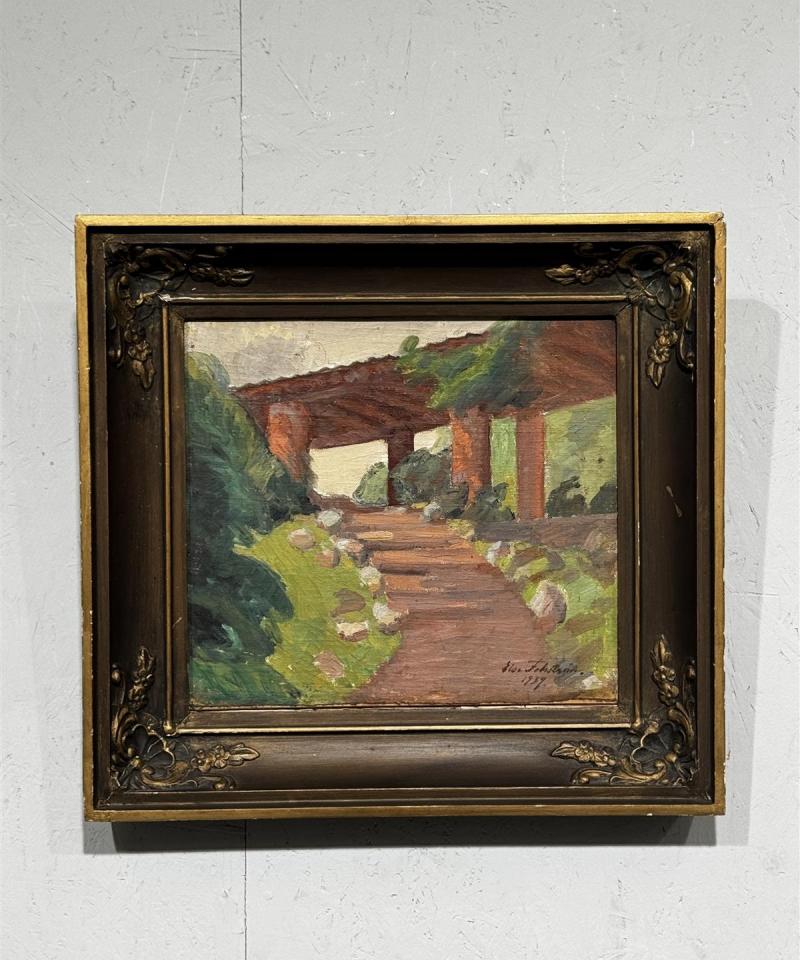 Taulu öljyväri maisema Elsa Fohström -39