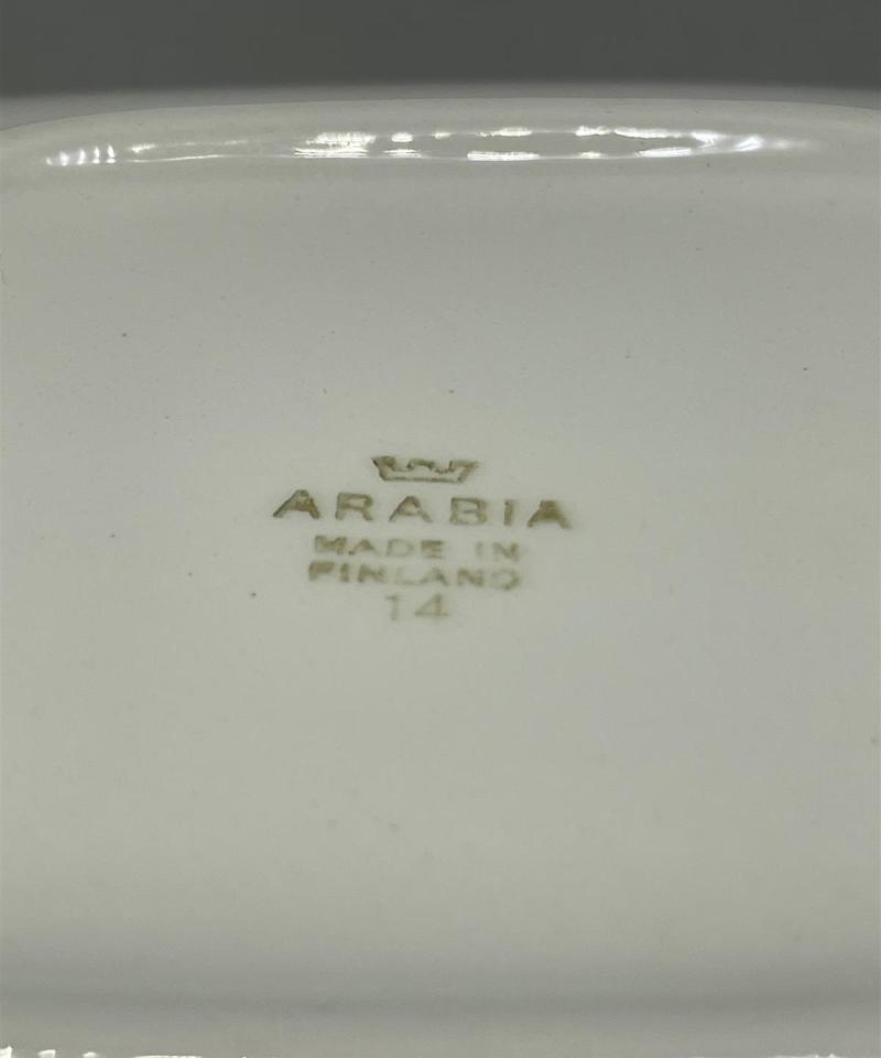 Arabia Kauppatori koristelautanen, Raija Uosikkinen