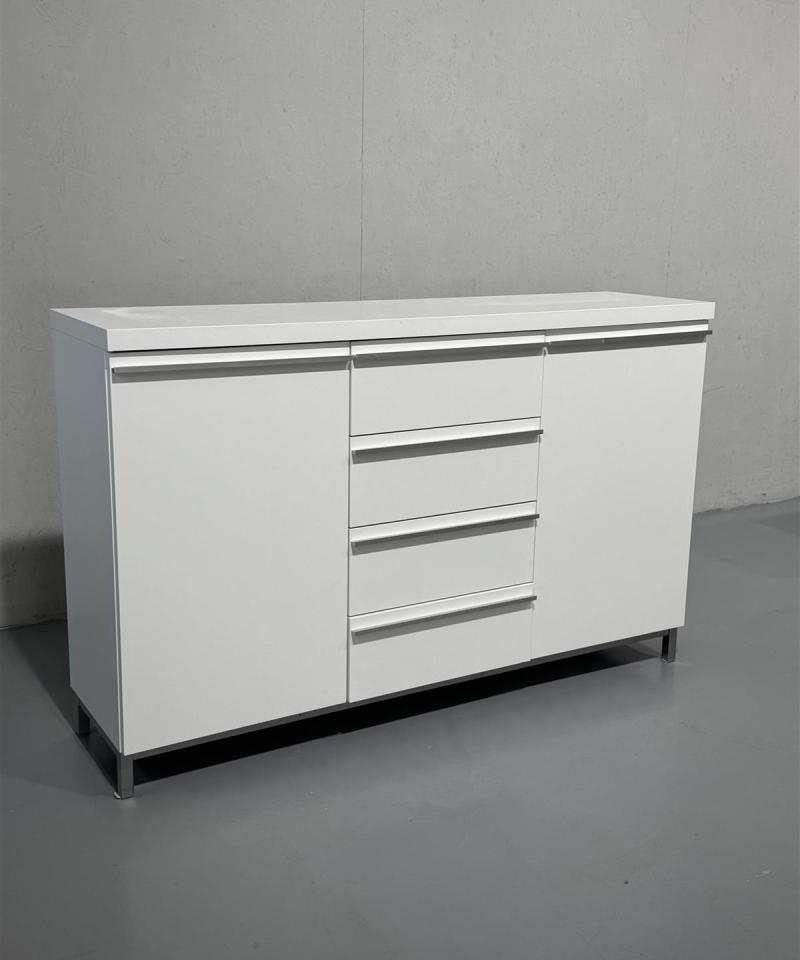 Moderni senkki 145cm valkoinen