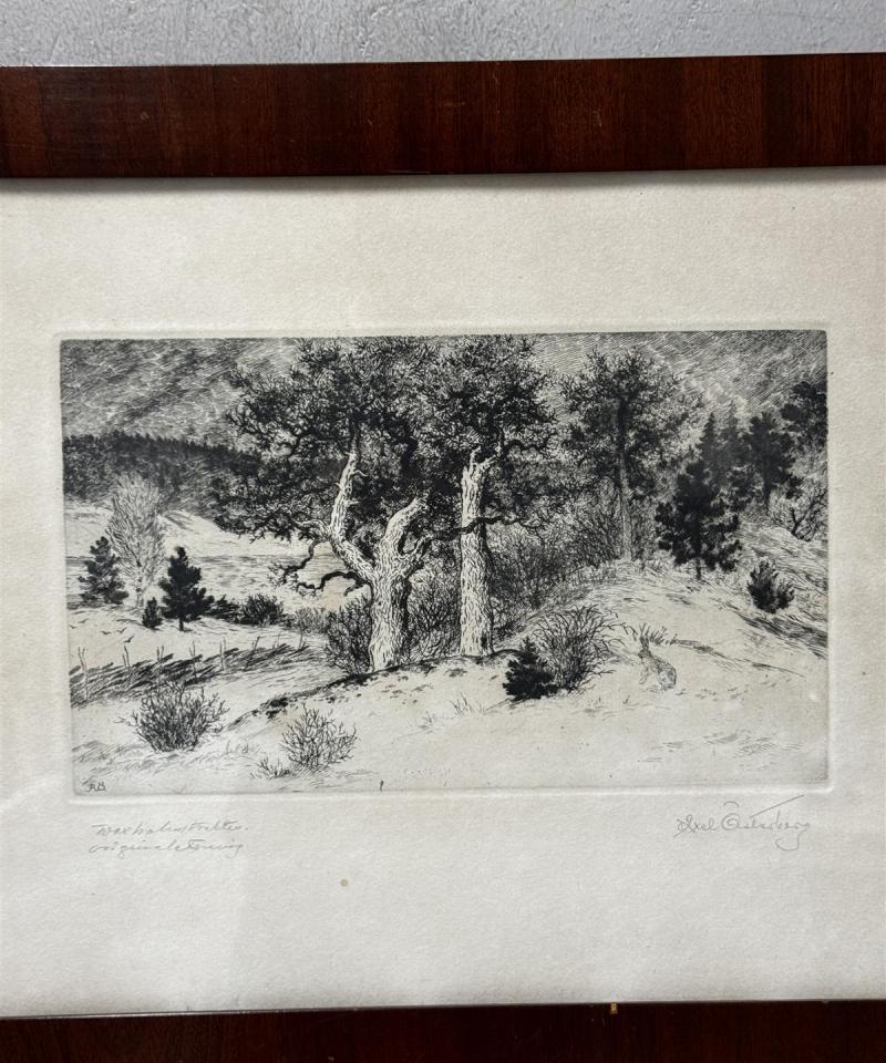 Taulu etsaus Axel Österberg