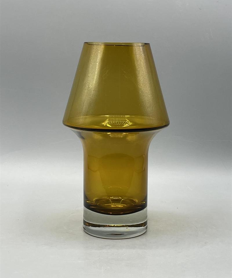 Riihimäen lasi 1436 Stromboli maljakko, Aimo Okkolin