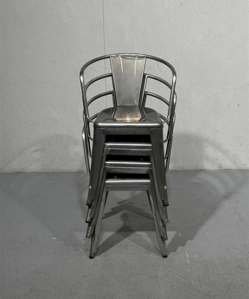 Metallituoli (4kpl) pinottavat