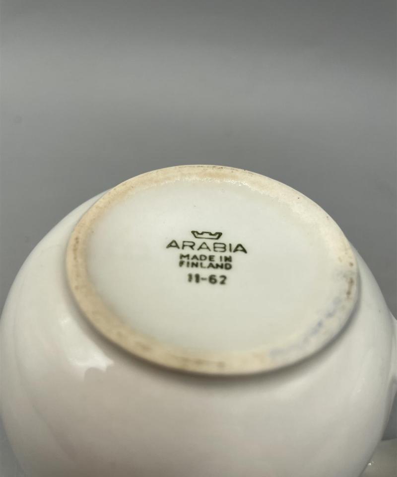 Arabia Kukat kermakko ja sokerikko