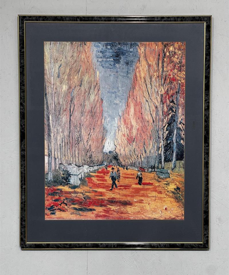 Les Alyscamps juliste Vincent van Gogh