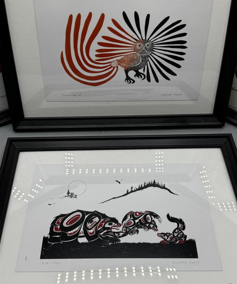 Taulu (4 kpl) Haida art teoksia