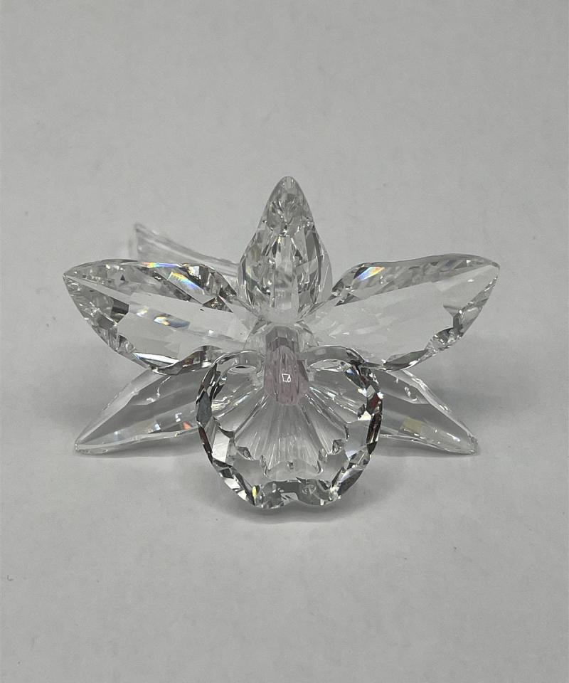 Swarovski kristalli orkidea figuuri