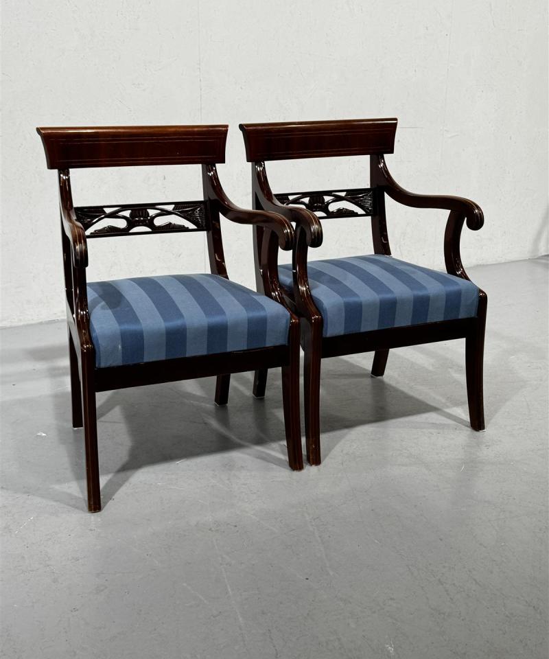 Biedermeier nojatuolit (2kpl)