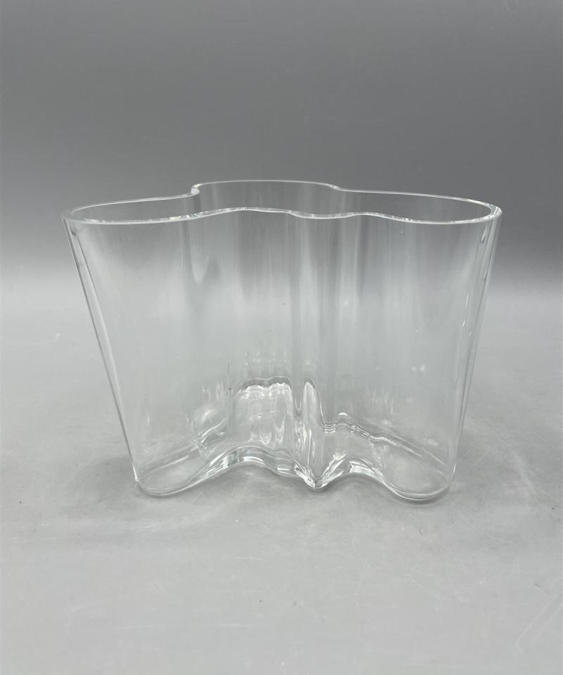 Iittala Aalto maljakko kirkas 120mm