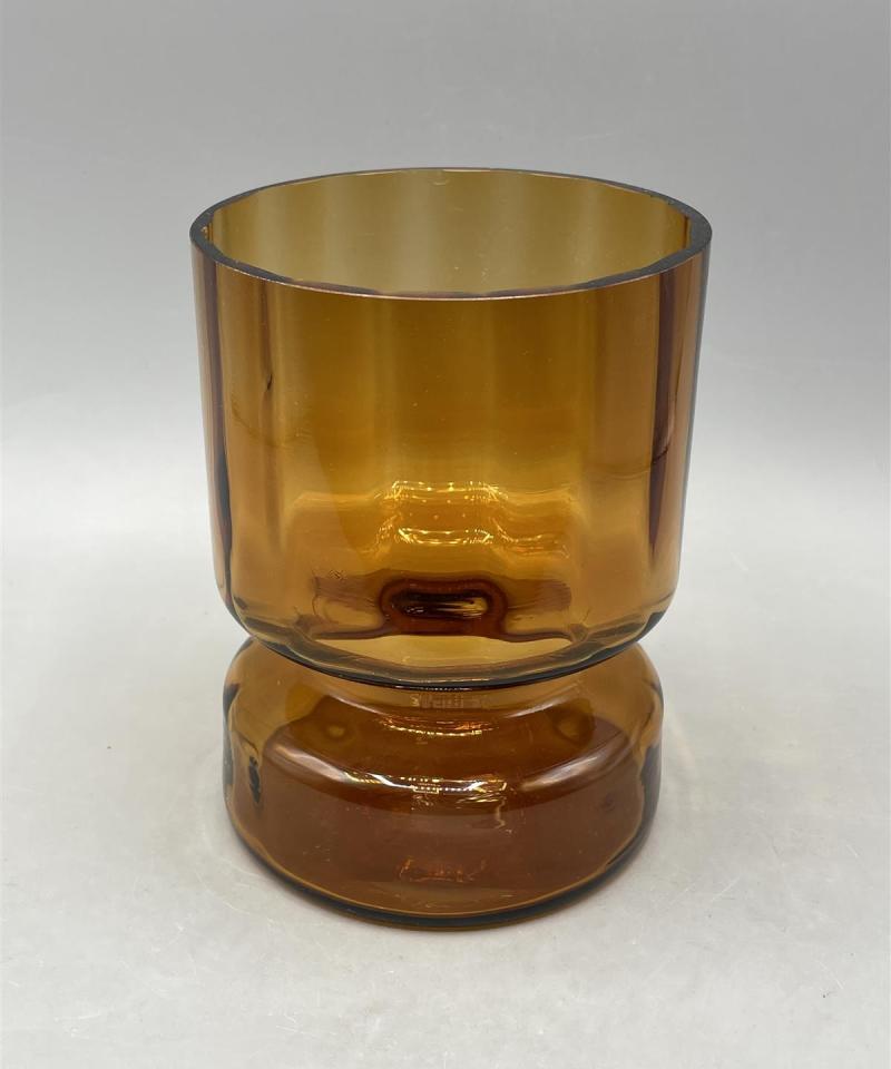 Kumela ruskea maljakko