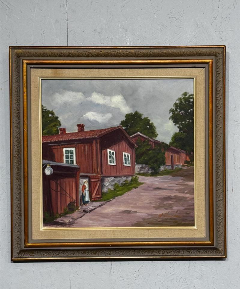 Taulu öljyväri maalaus tuntematon