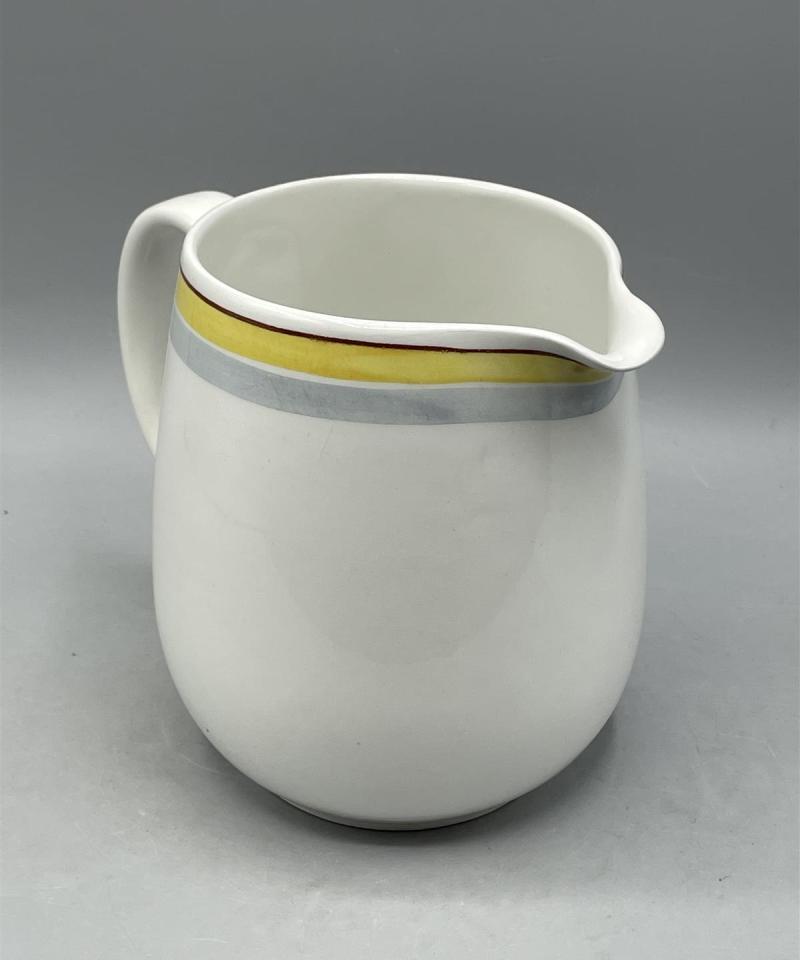 Arabia keltaraita kannu kaadin