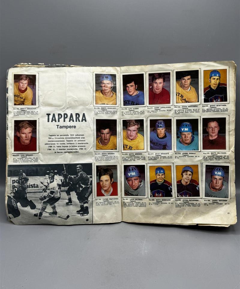 Keräilysarja Jääkiekko 70-71