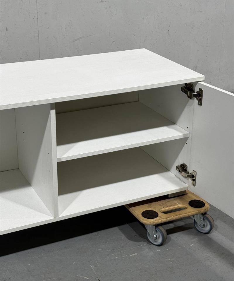 Solo TV-taso 220cm Valkoinen