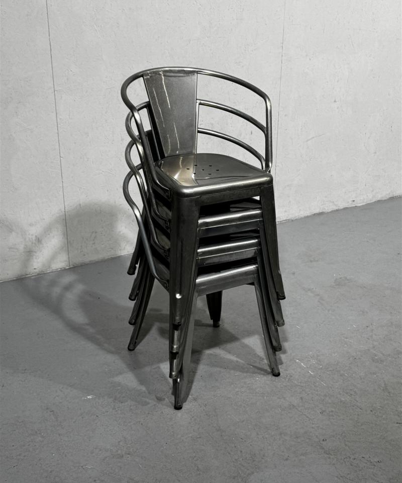 Metallituoli (4kpl) pinottavat