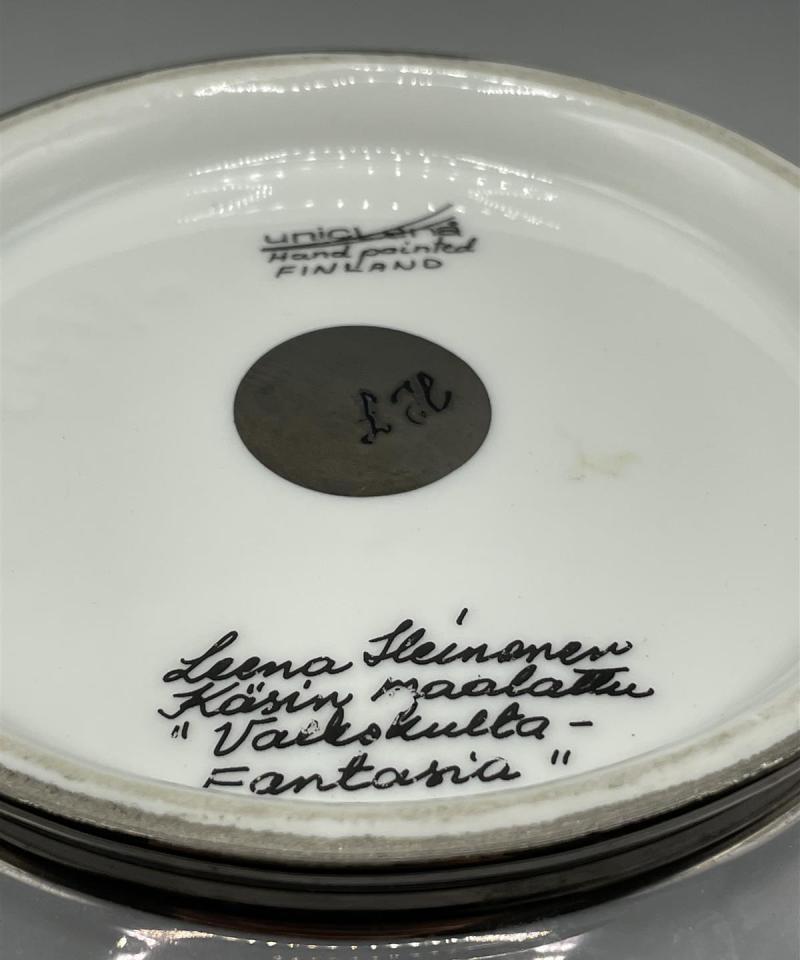 Unic Fantasia käsinmaalattu kulho, Leena Heinonen