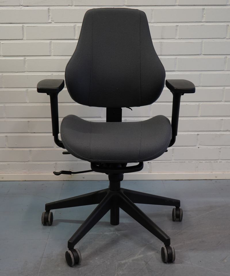 Isku Step + työtuoli, harmaa