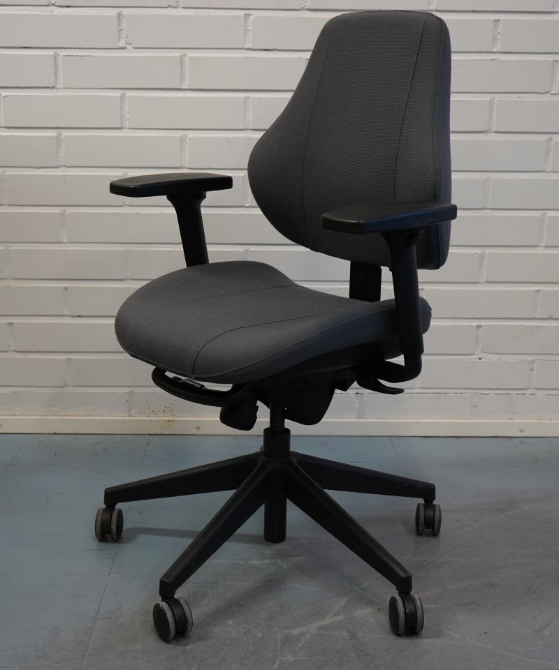 Alternative view of Isku Step + työtuoli, harmaa