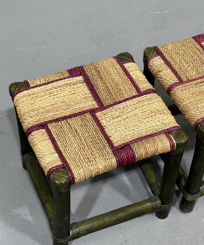 Punottu pieni jakkara (2kpl)