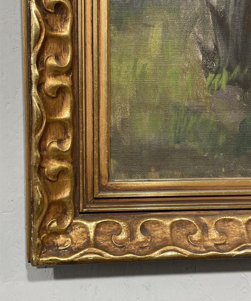 Taulu öljyvärimaalaus, ei signeerattu